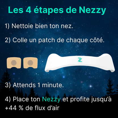 Kit de Bandes Nasales Magnetiques